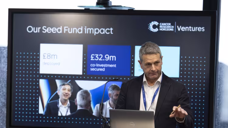 Phil Masterson speaking at the Investor Networking Breakfast in November 2024