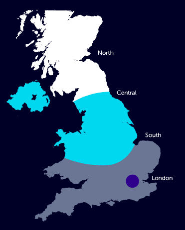 Image of UK map