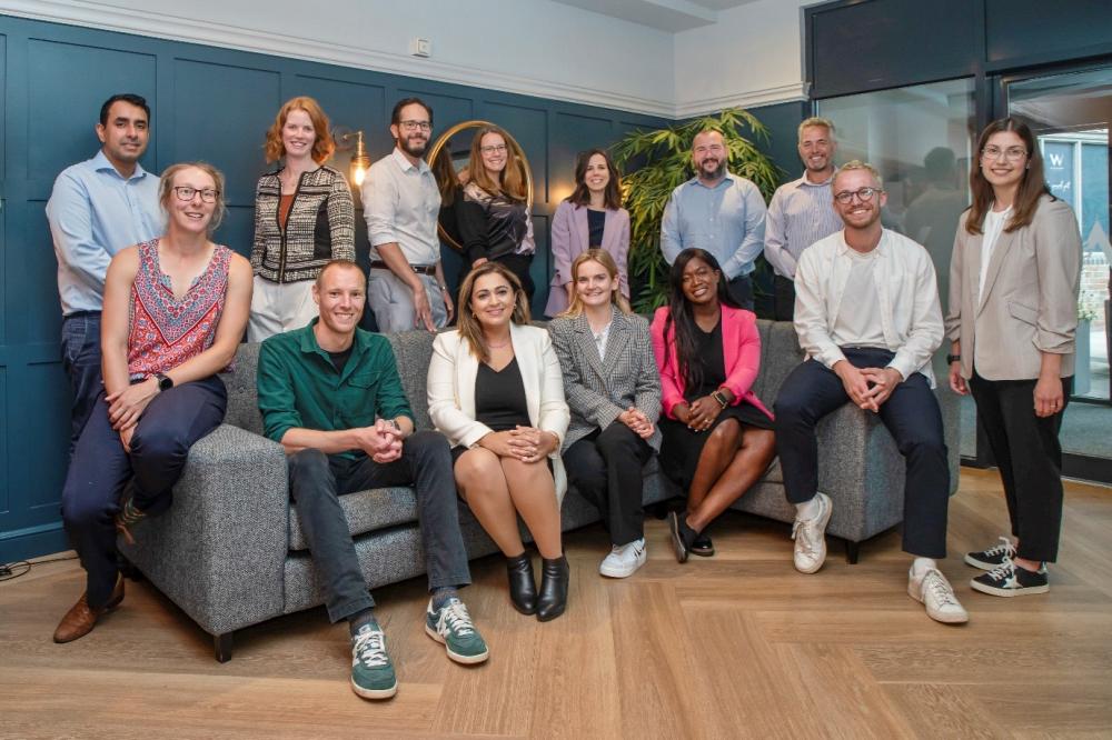 The 52North team in their office.