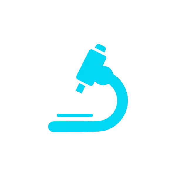 Icon of a microscope