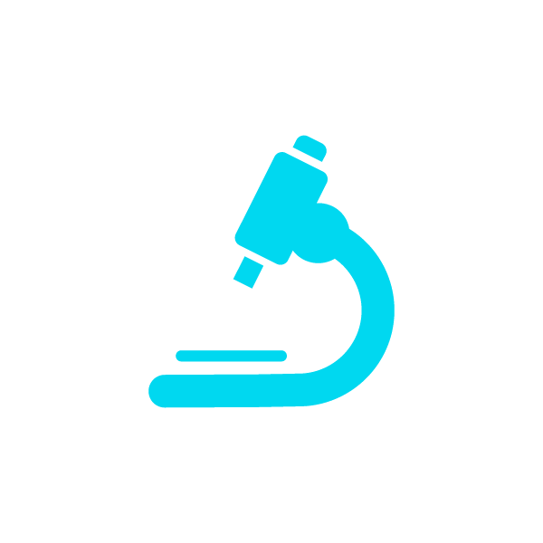 Icon of a microscope